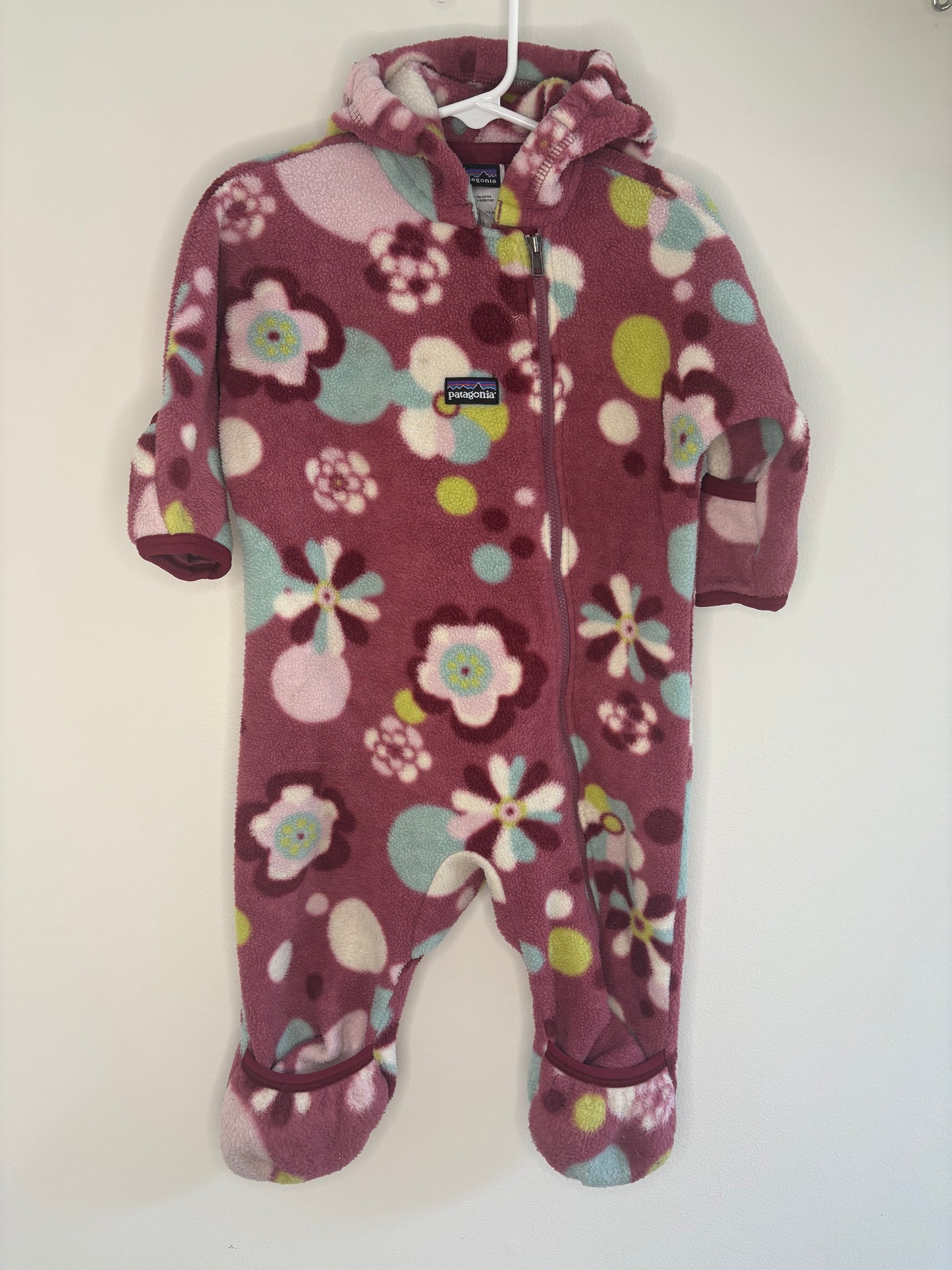 pre-loved :: 12M Floral Bunting Suit