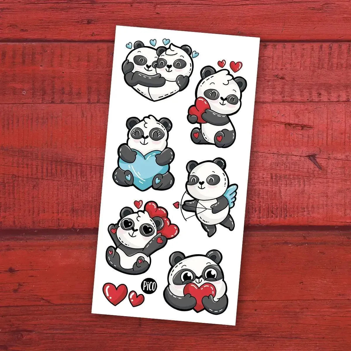 Panda Lovers Tattoos