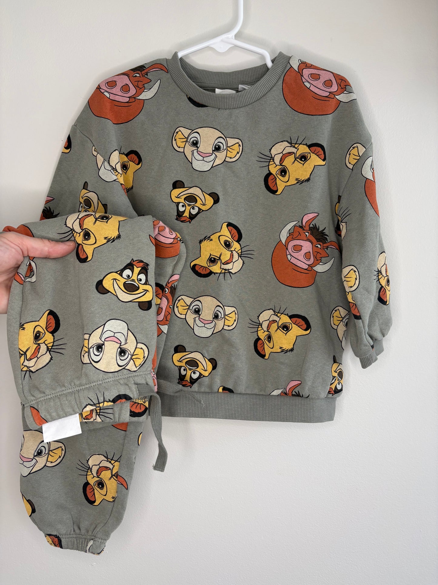 pre-loved :: 3-4T Lion King Matching Set