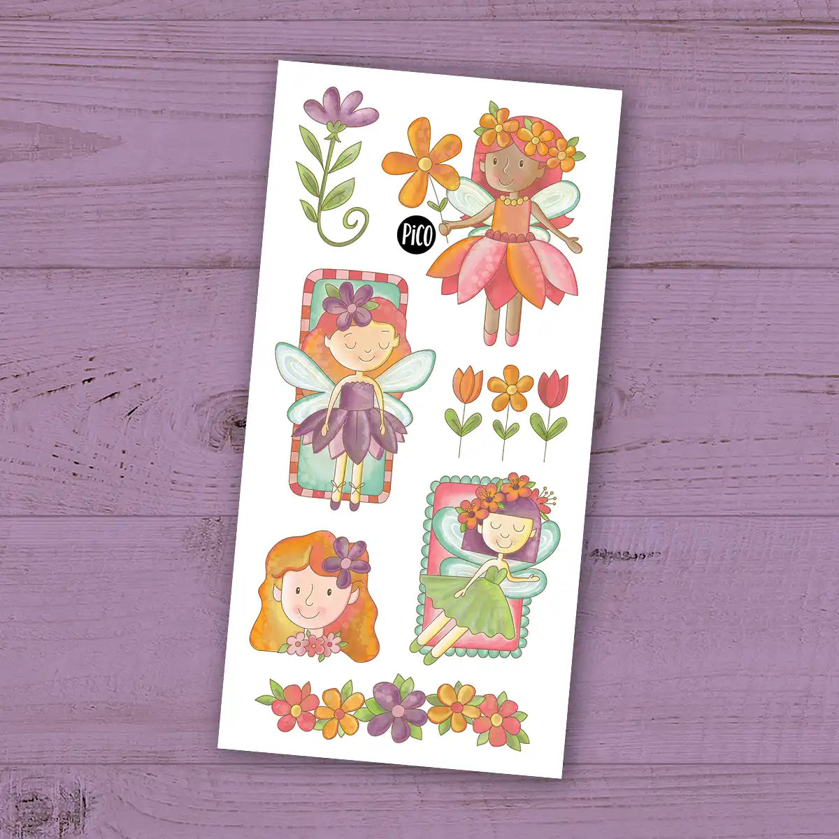 PiCO Tattoo Sheet - Enchanted Fairies