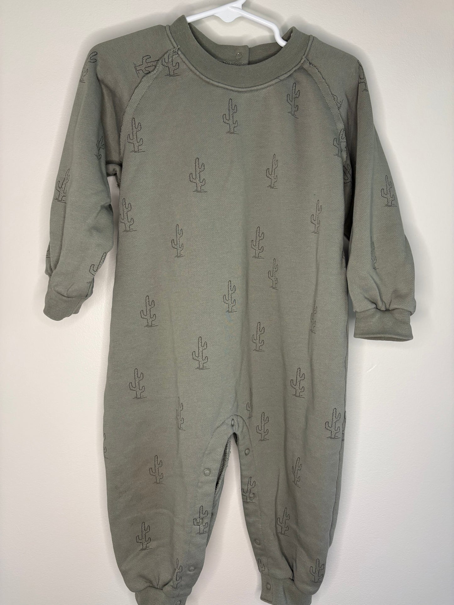 pre-loved :: 18-24M Cactus Cozy Romper