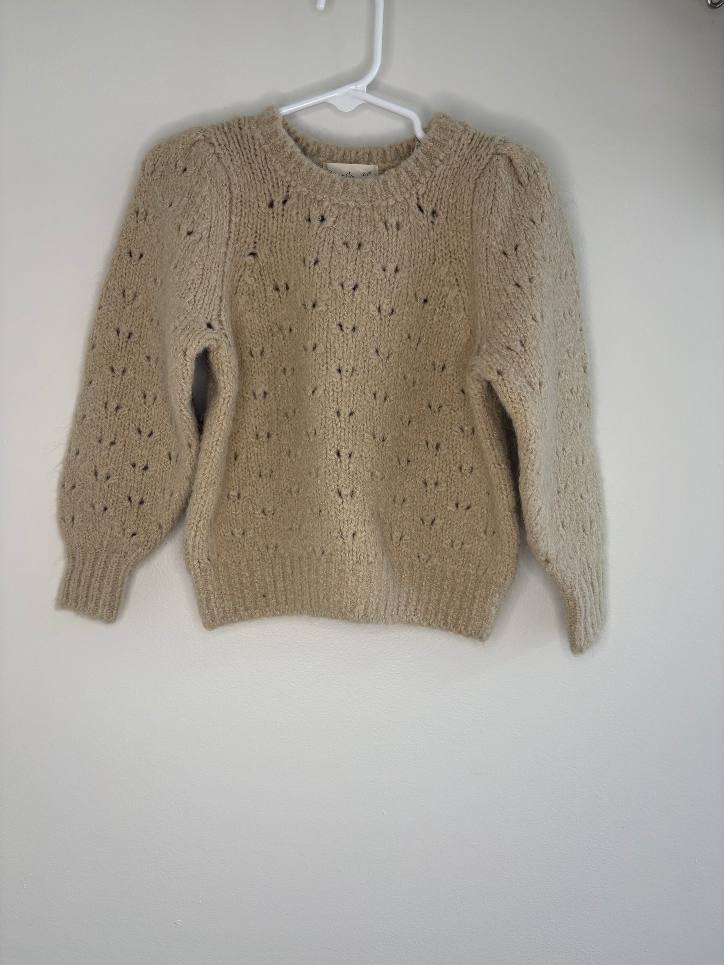 pre-loved :: 2-3T Beige Knit Sweater