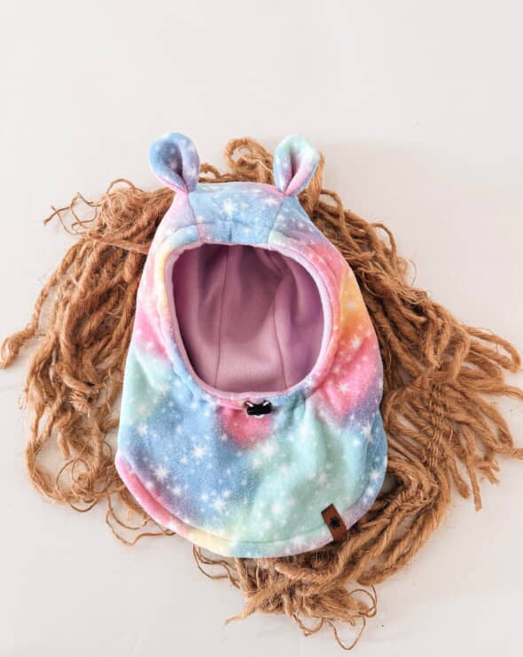 Galaxy Bear Snuggle Hood