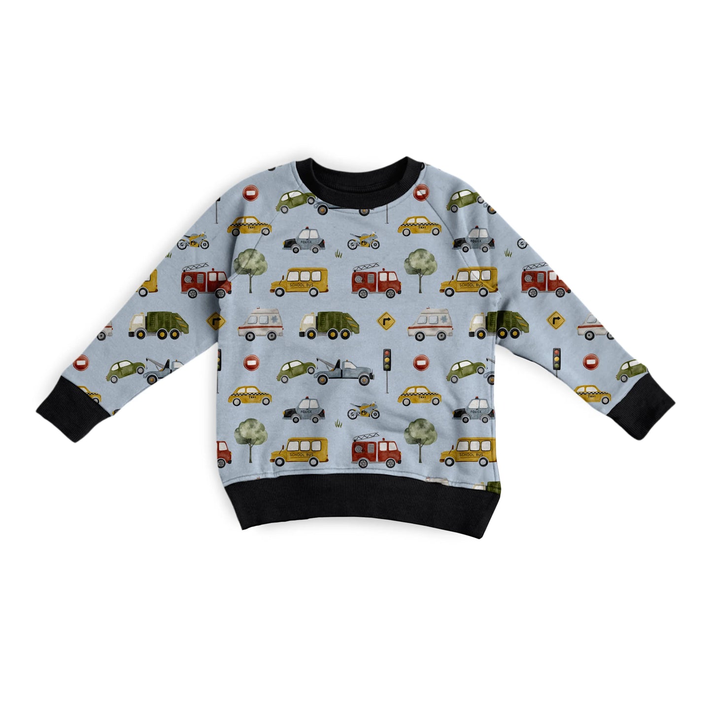 Crew Neck Sweater - Rush Hour