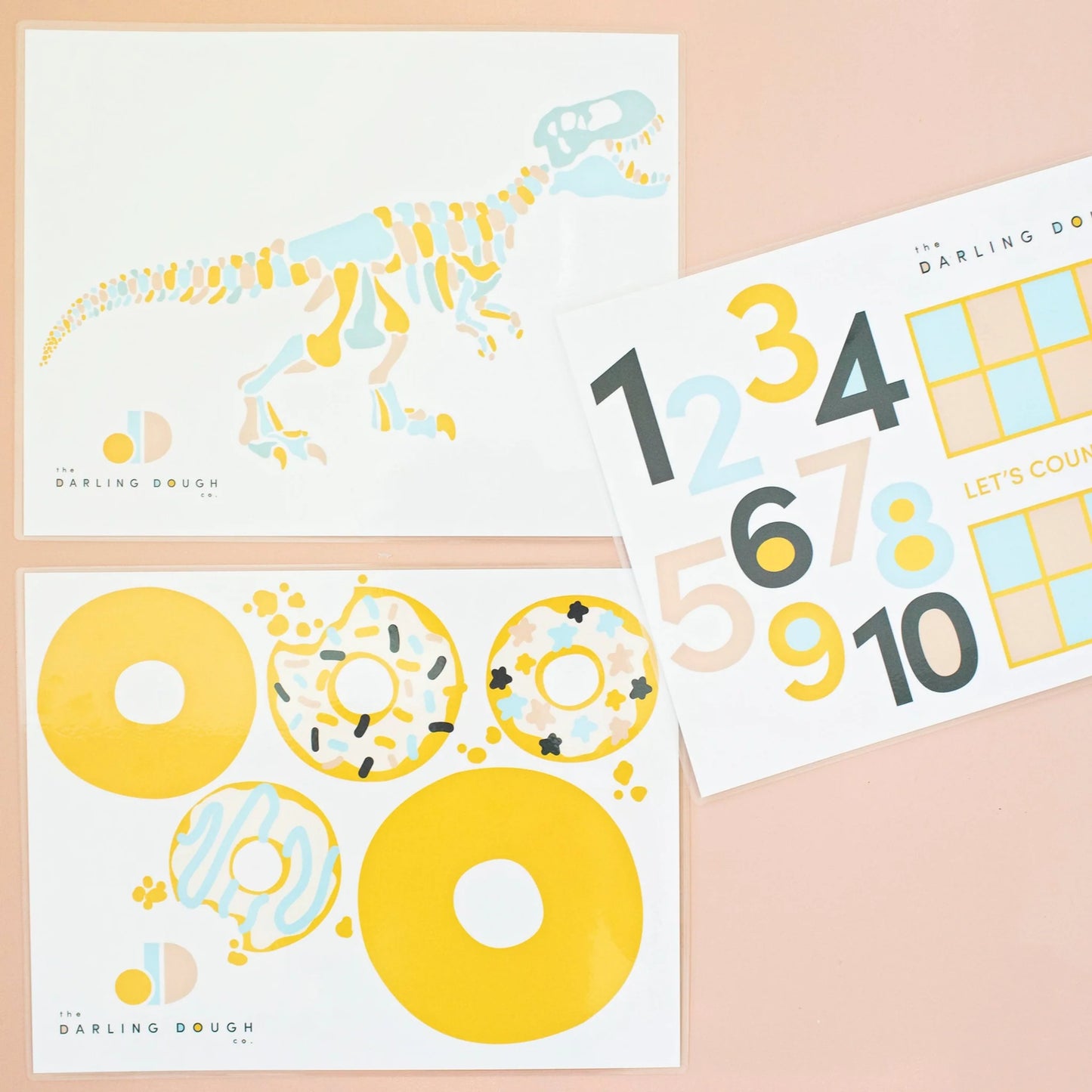 The Darling Dough Company - Playdough Mat Set