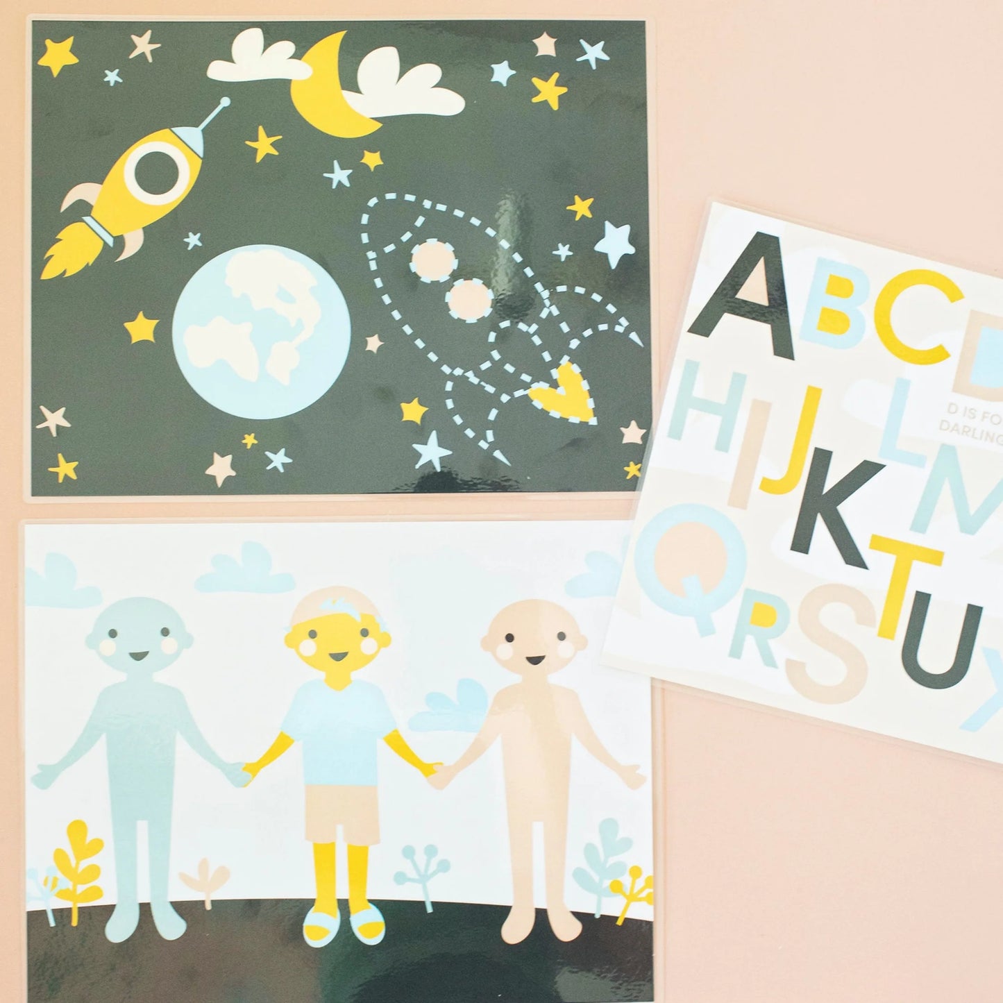 The Darling Dough Company - Playdough Mat Set