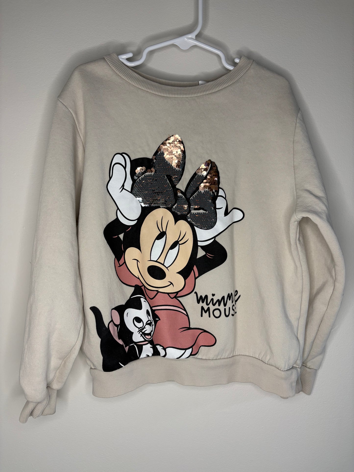 pre-loved :: 6-7Y Minnie Sequin Crewneck