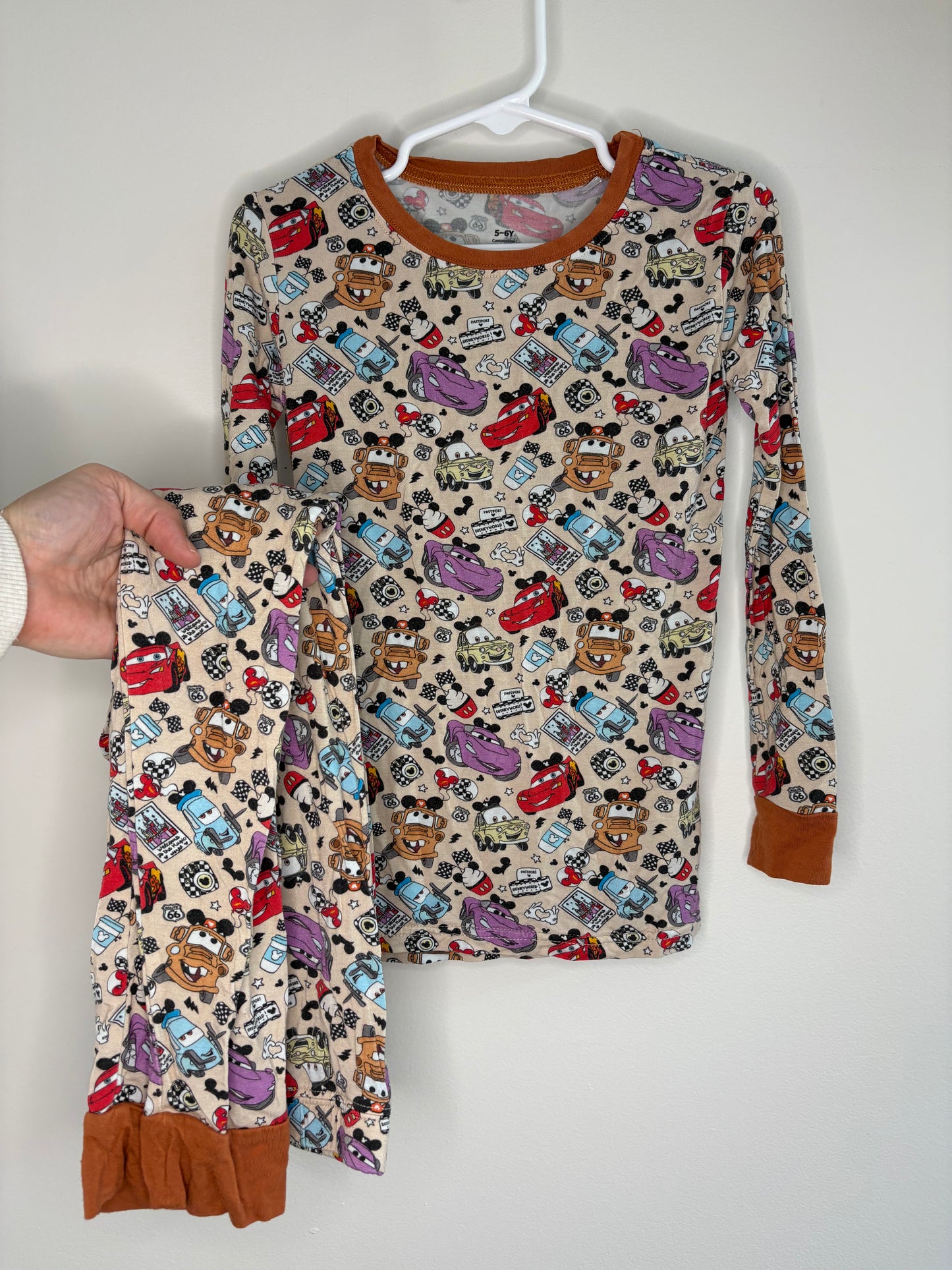 pre-loved :: 5-6T CARS Bamboo Jammies