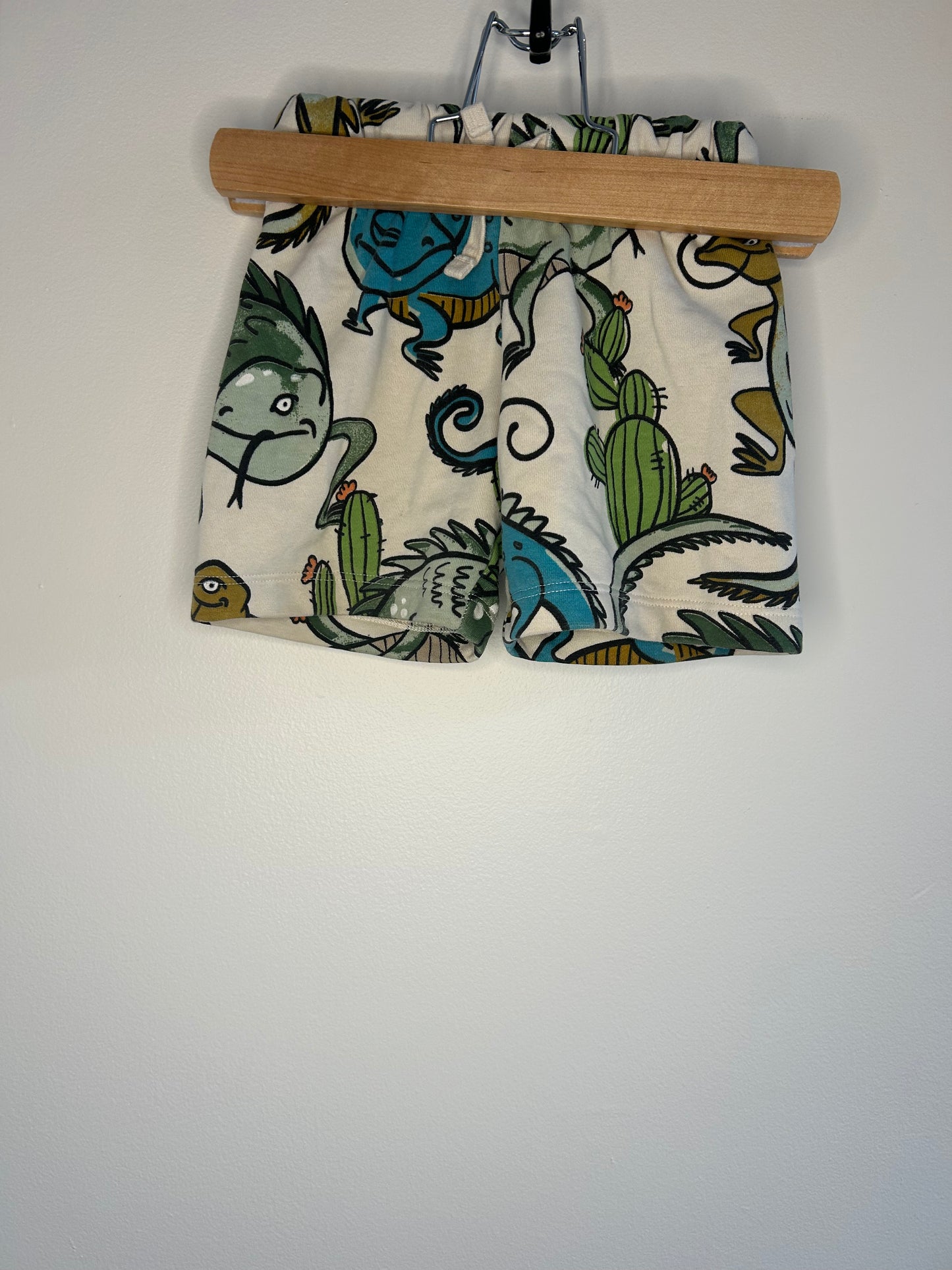 pre-loved :: 2T Lizard Print Shorts by H&M