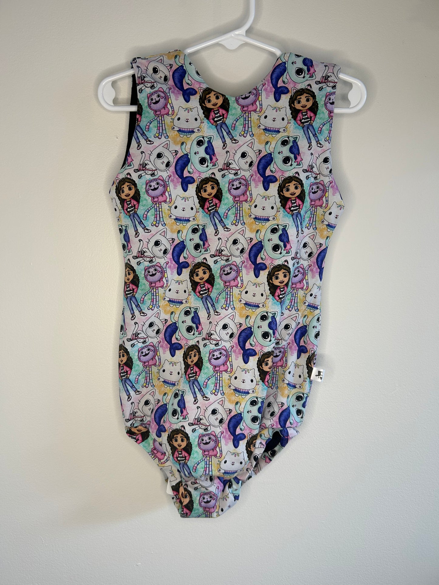 pre-loved :: 4-5T Purple Gabby's Dollhouse Leotard by LLS Apparel