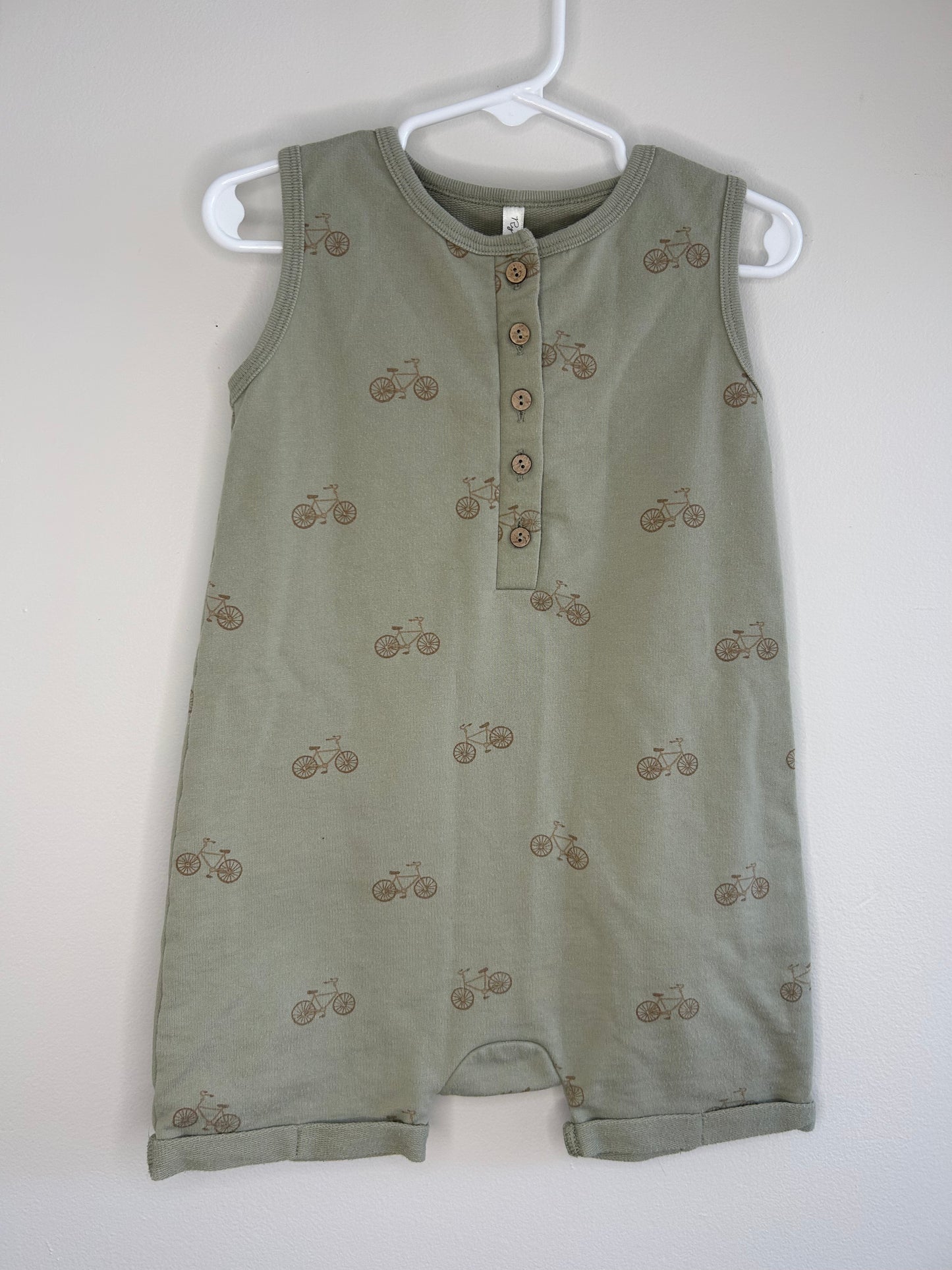 pre-loved :: 2-3T Bicycle Short Romper by Rylee + Cru