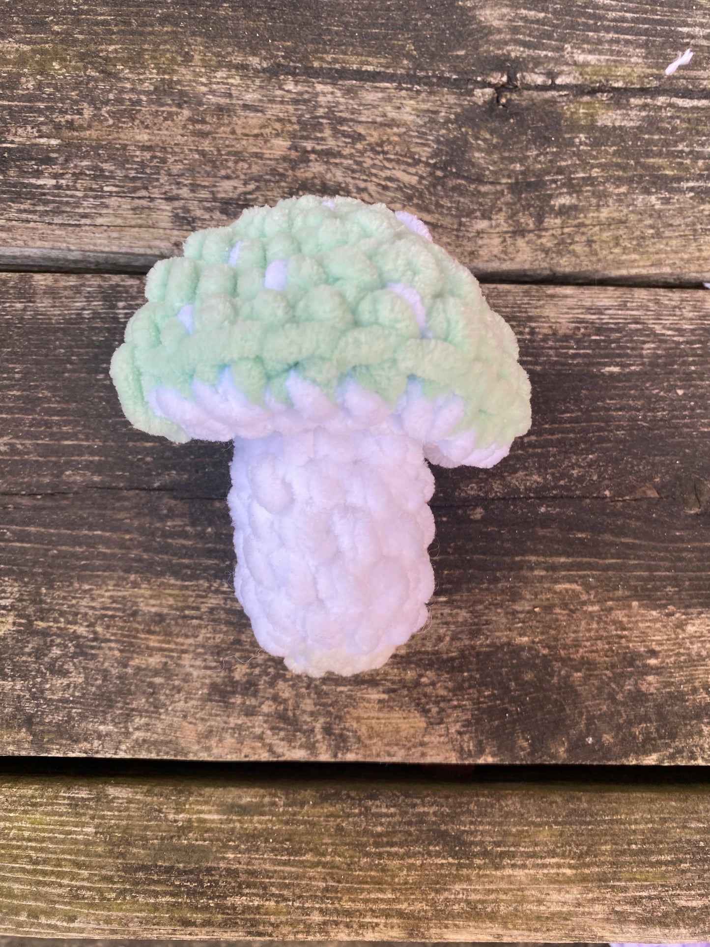 Hand Crochet Popping Mushroom