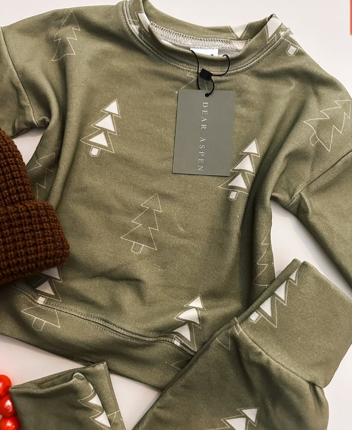 *RESCUE* Green Pine Trees Crewneck