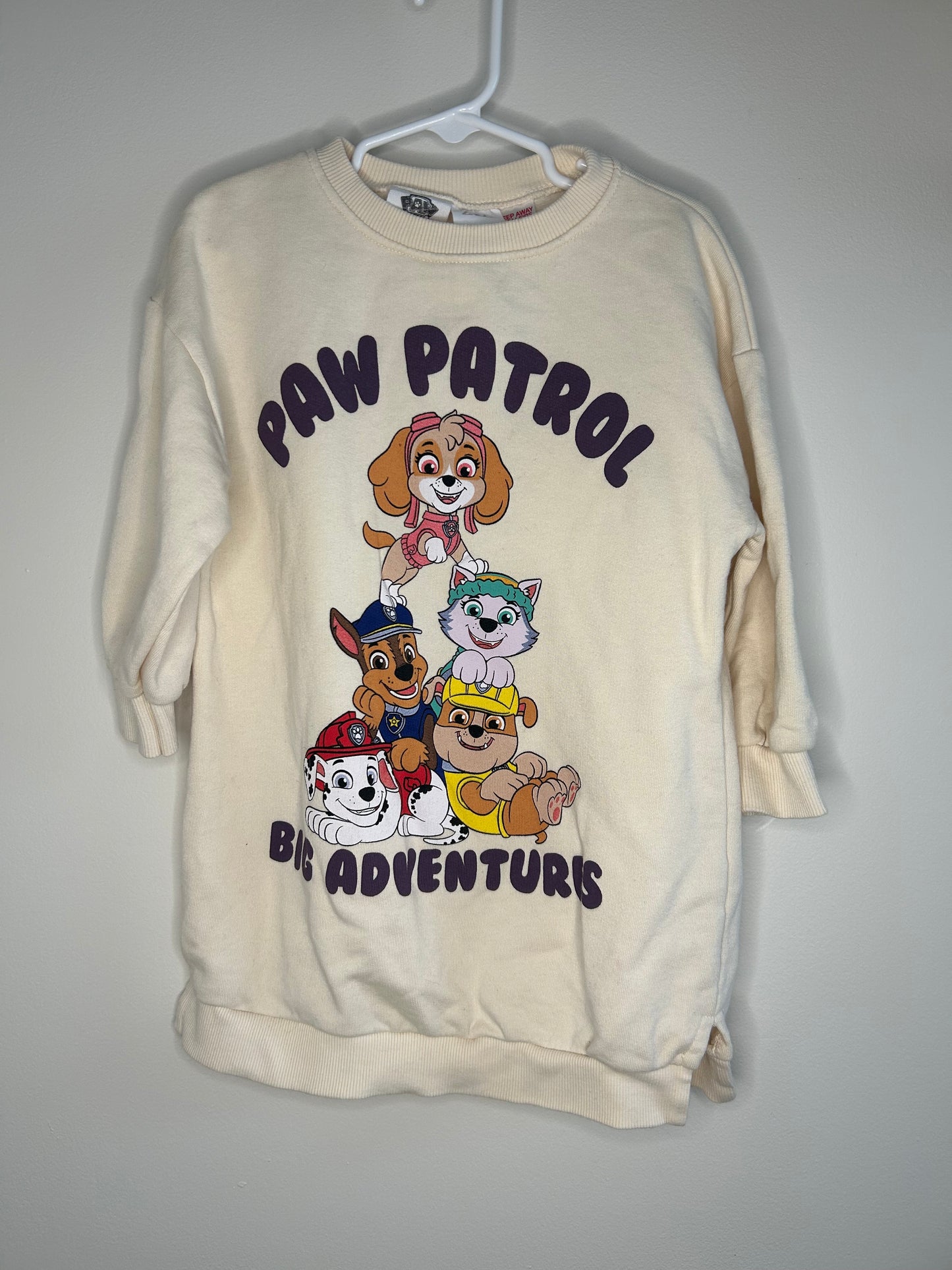 pre-loved :: 2-3T Paw Patrol Sweater Dress (fits big)