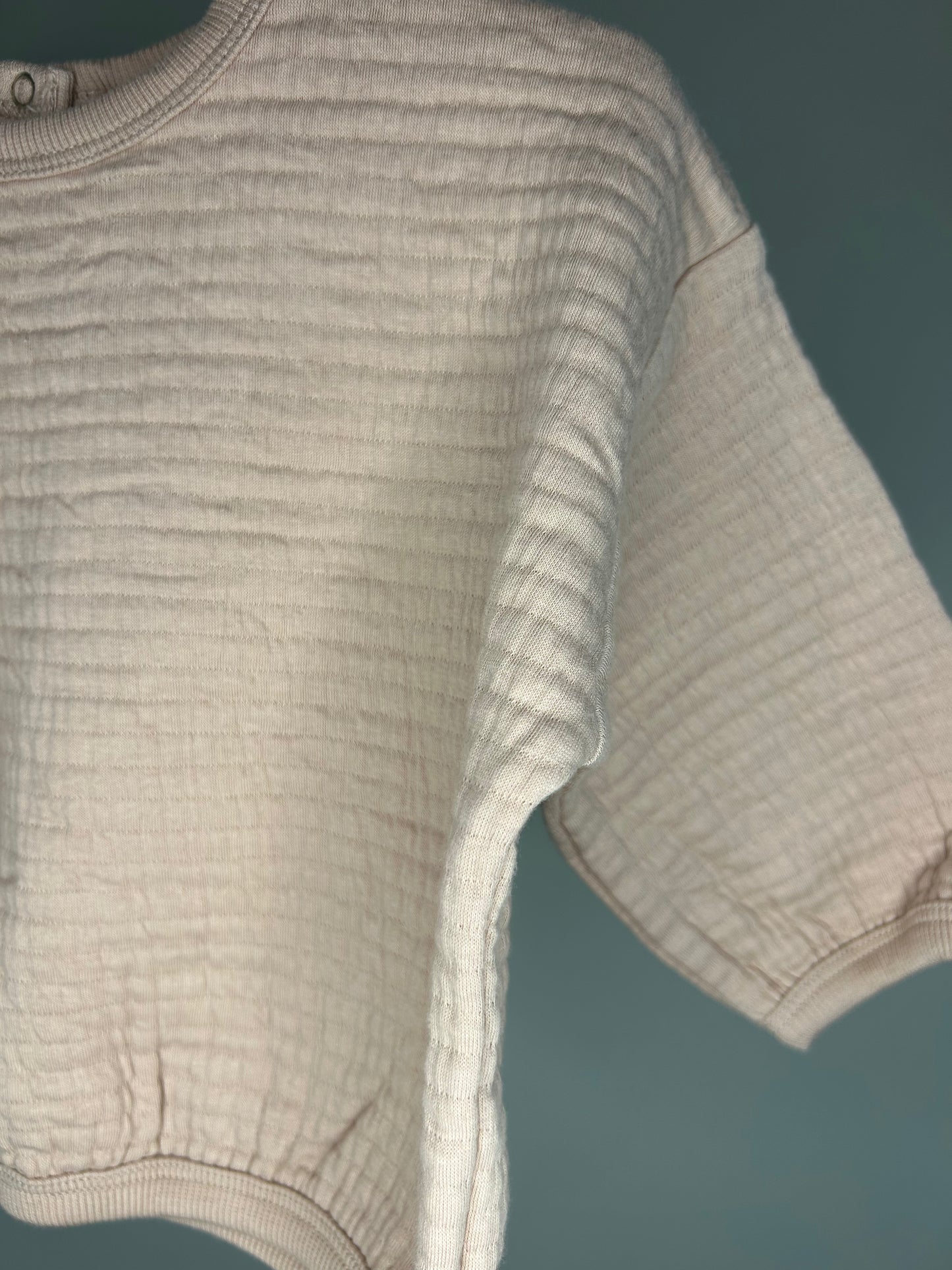 pre-loved :: 12-18M Pink Quilted Set