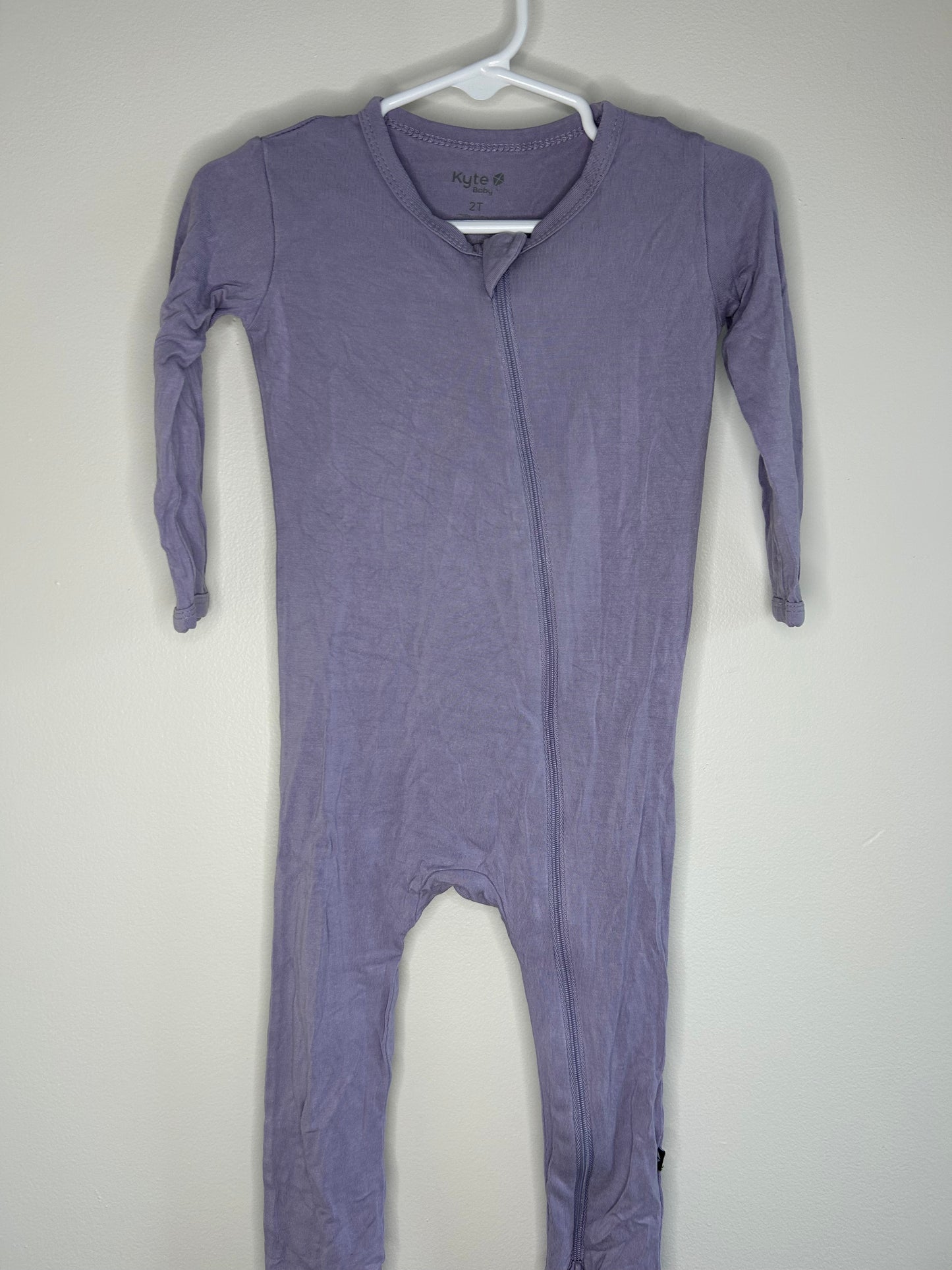 pre-loved :: 2T Purple Footless Bamboo Sleeper