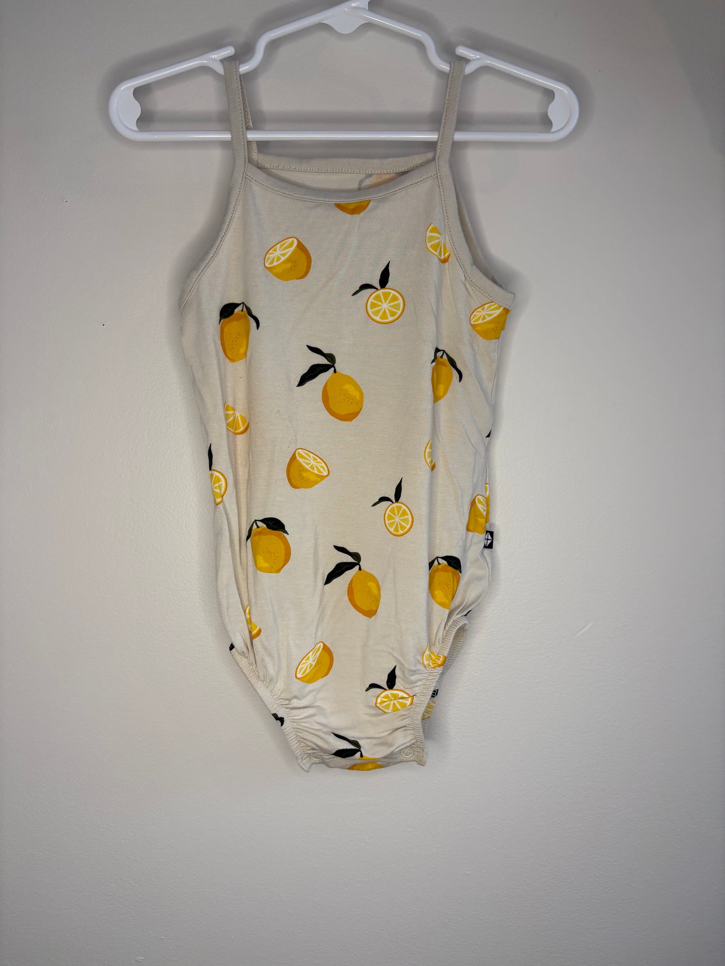 pre-loved :: 2-3T Lemon Tank Onesie