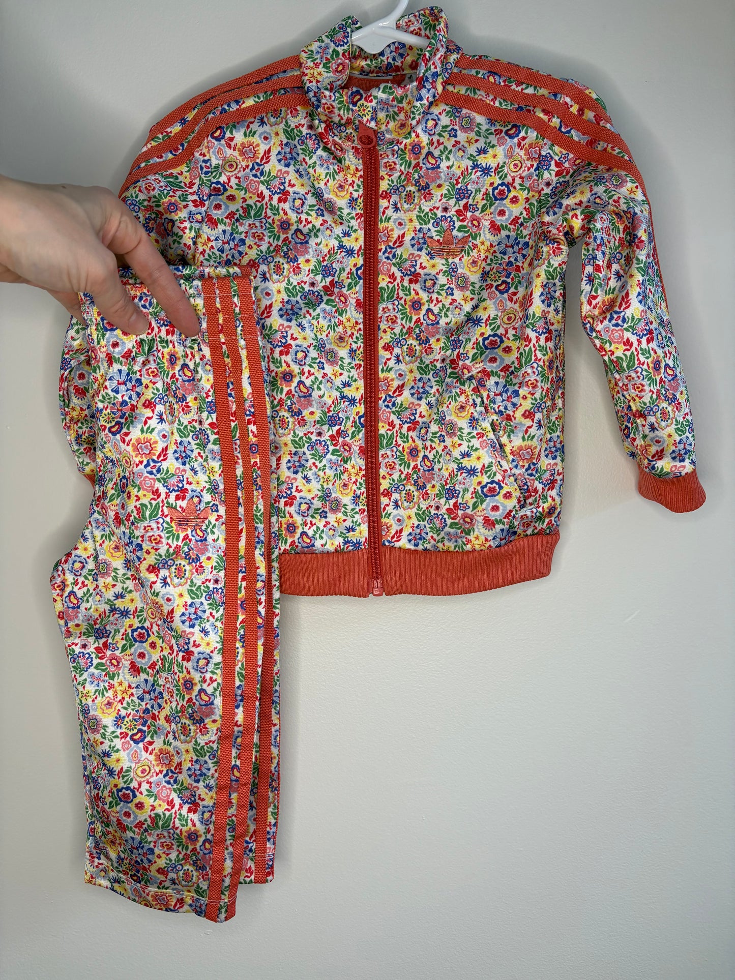 pre-loved :: 12M Floral Athletic Tracksuit
