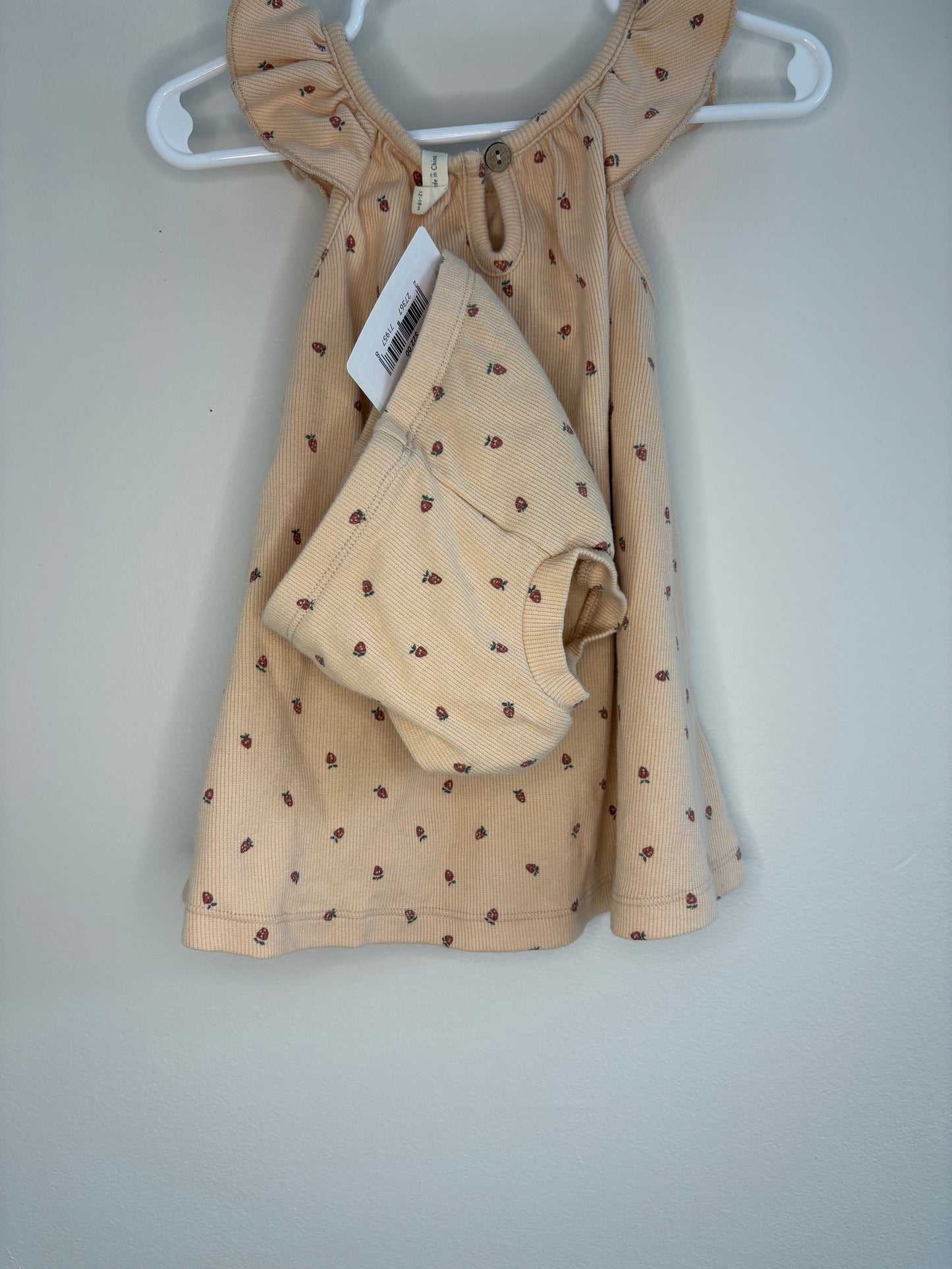 pre-loved :: 12-18M Strawberry Dress + Bloomers