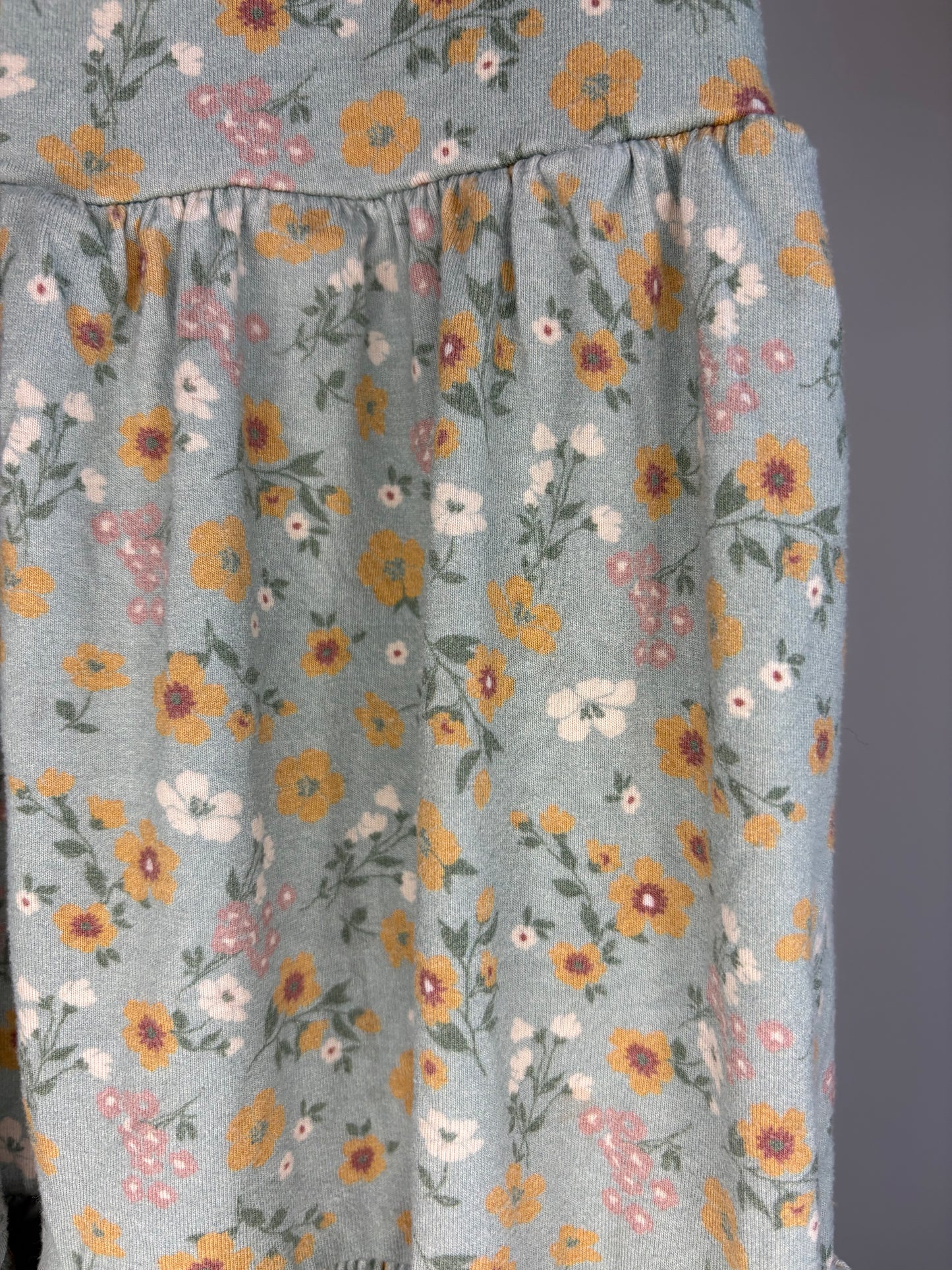 pre-loved :: 5T Bamboo Floral Dress (flaw)