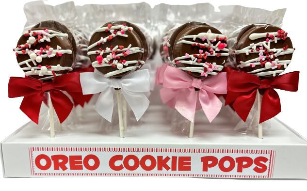 Valentine's Oreo Pops