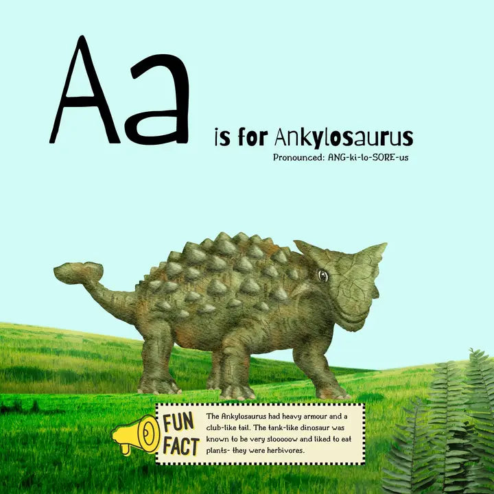ABC's Of Dinosaurs - Soft Cover