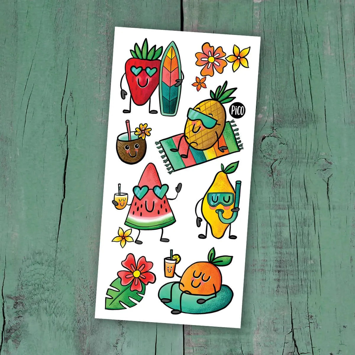 PiCo Tattoo Sheet