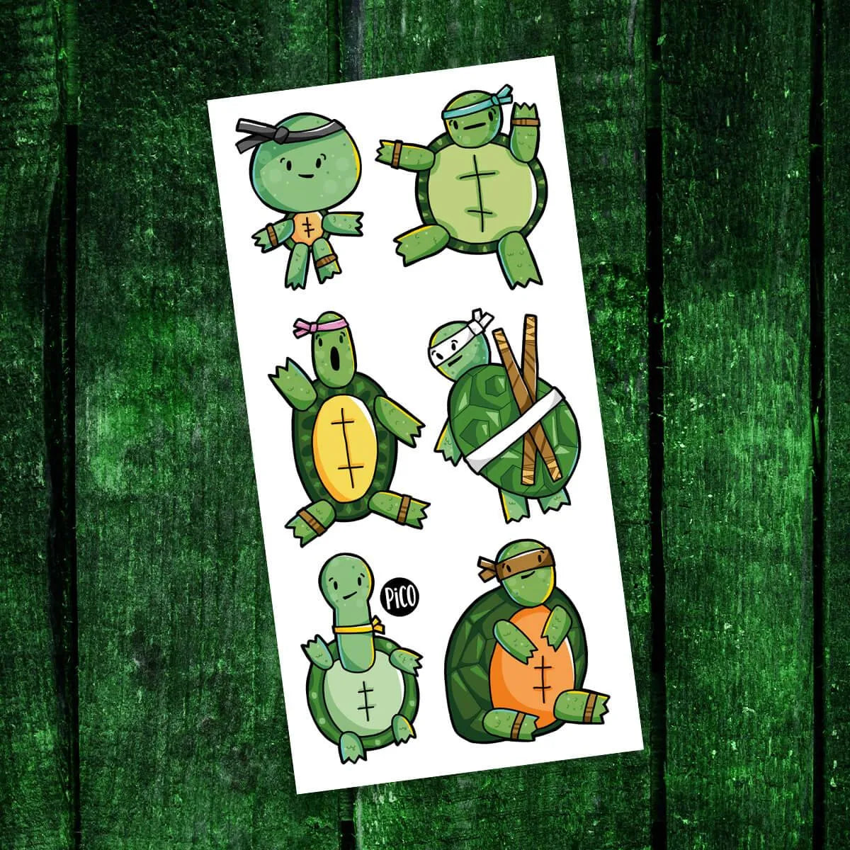PiCo Tattoo Sheet