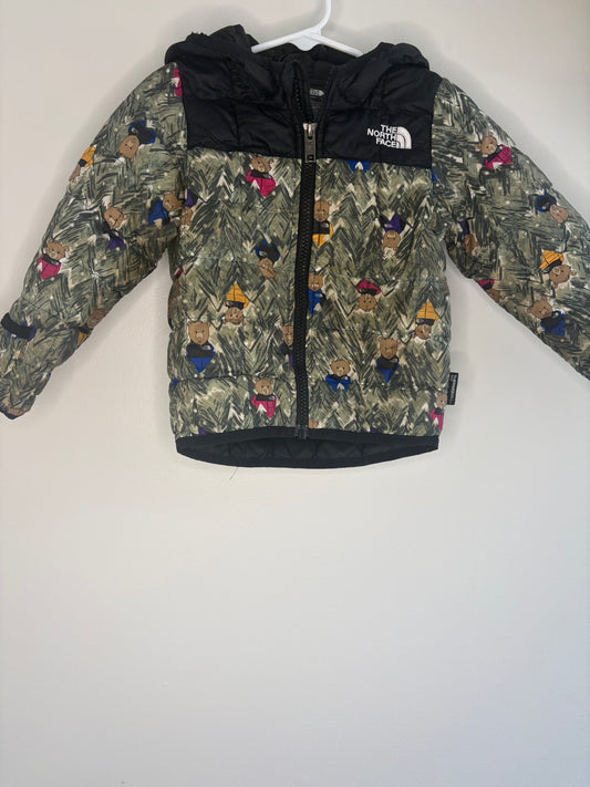pre-loved :: 12-18M Bear Print Puffer Coat