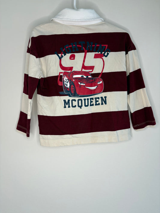 pre-loved :: 3T Lightning McQueen Polo