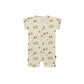 Bamboo Shortall Romper - Day Camp