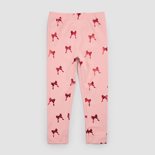 Leggings - Pink Bows