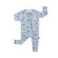 Footless Bamboo Sleeper - Whale Lover