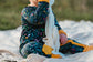 Infant Zip Romper - Meadow