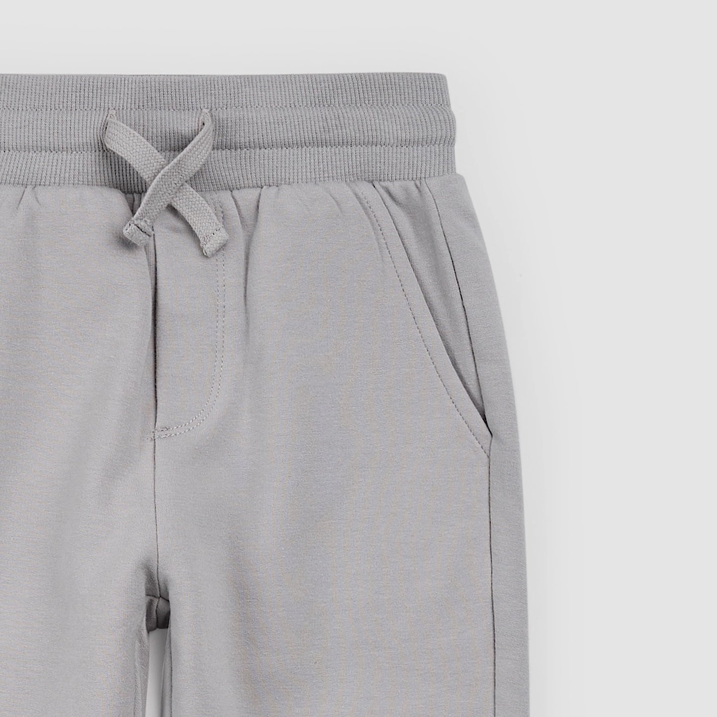 Smoke Grey Fleece Joggers