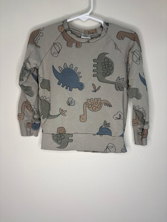 pre-loved :: 2T Dinosaur Crewneck