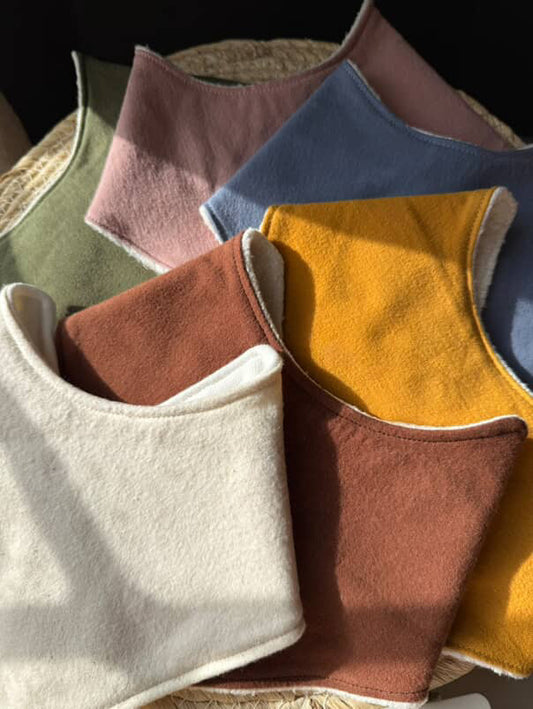 Reversible Baby Bib - Moderate Drooler