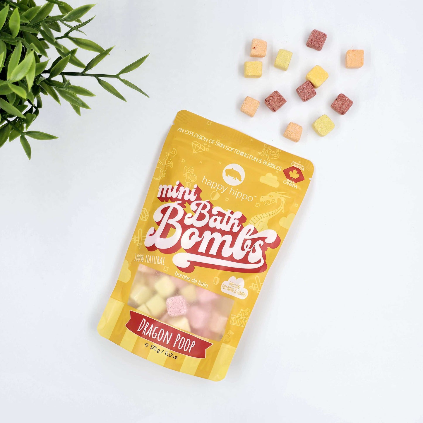 Happy Hippo - Mini Bath Bomb Bag