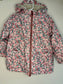 pre-loved :: 3-4T Thick Lined Floral Rain Coat