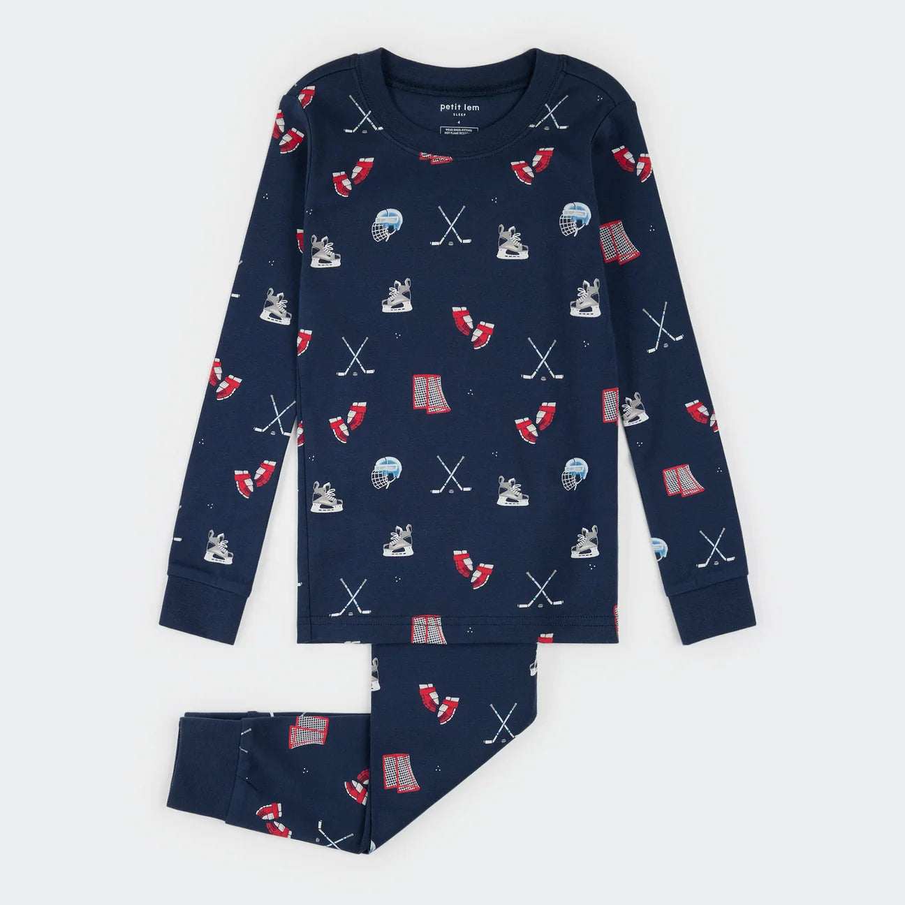 2pc Jammies - Navy Hockey