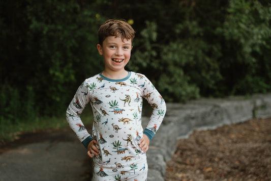 Children's PJ Set - Dino