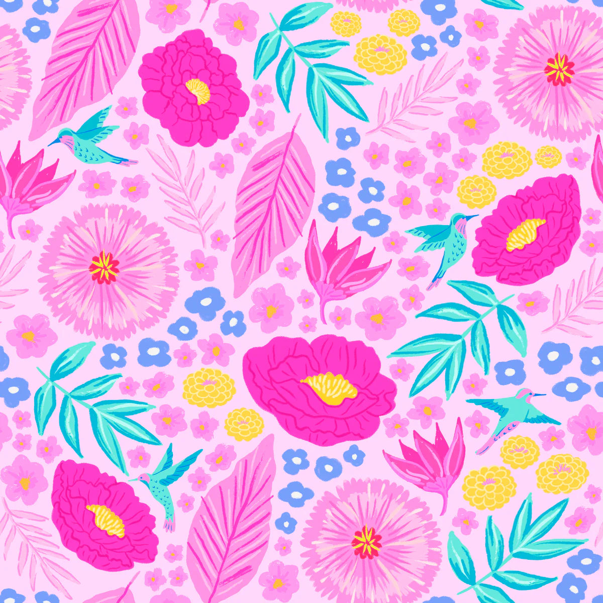 Kids Ruffle Trunks + Rashguard - Hibis-Kissed