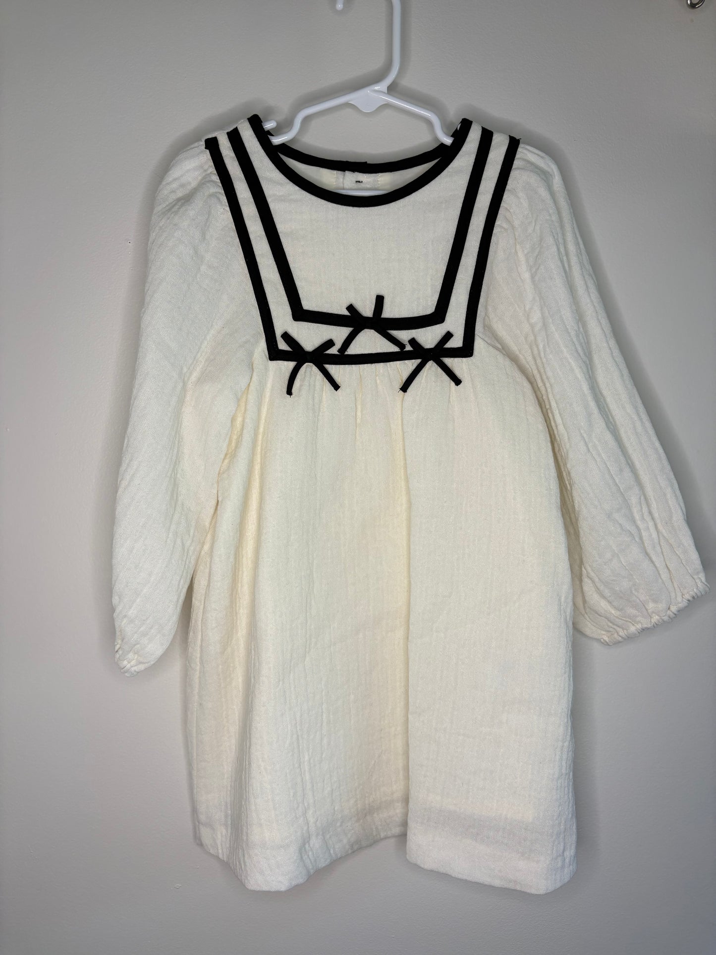pre-loved :: 5T Cream Linen Dress