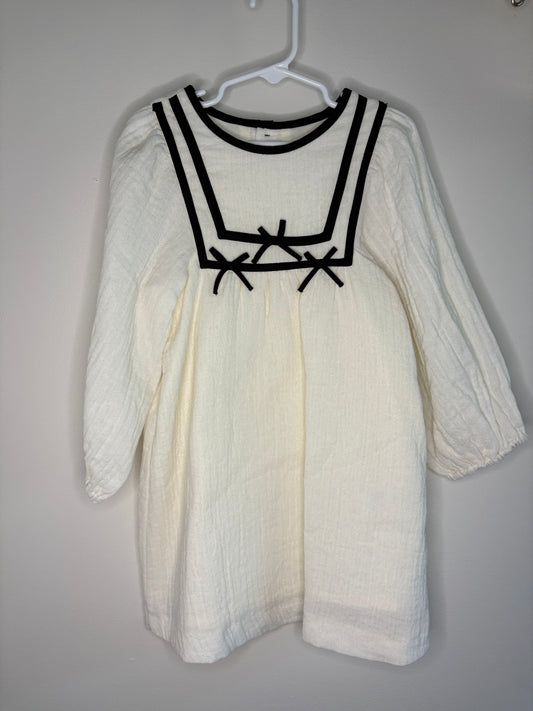pre-loved :: 5T Cream Linen Dress