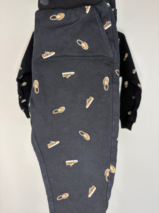 pre-loved :: 24M Sneaker Print Matching Set