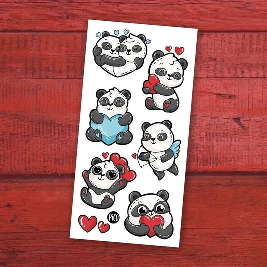 Panda Lovers Tattoos