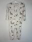 pre-loved :: 18-24M Bamboo Dinosaur Pocket Romper (flaw)