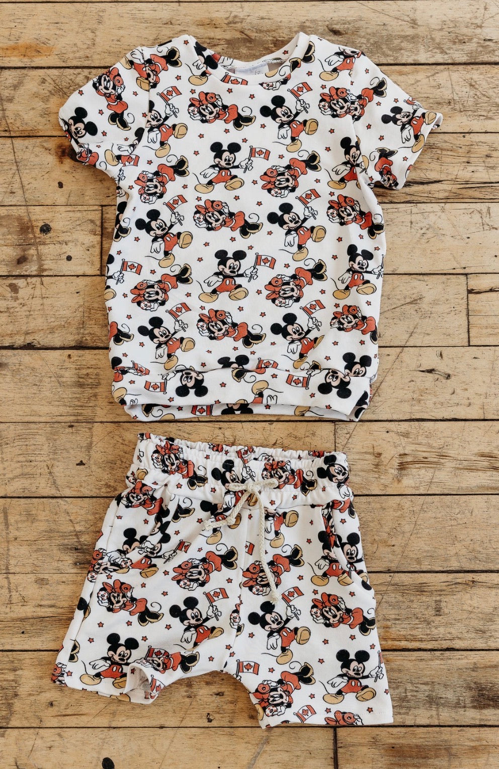 *RESCUE* Short & Top Set - Mickey Oh Canada