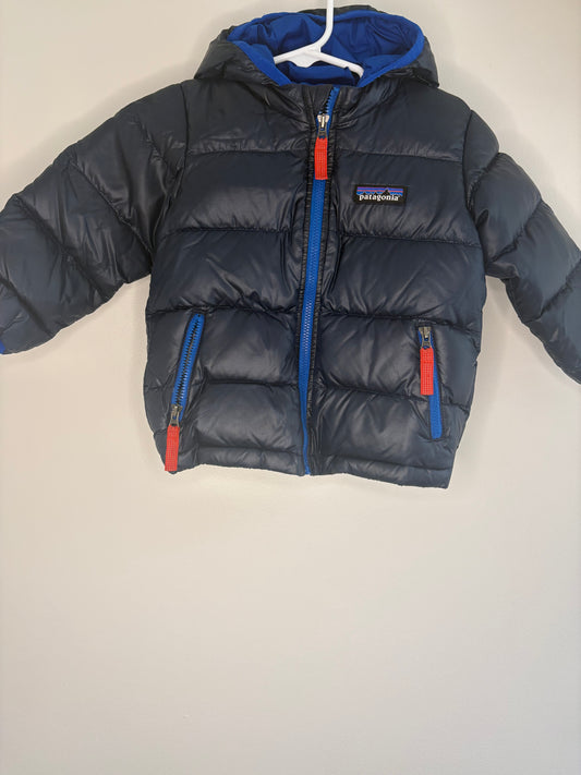 pre-loved :: 6-12M Blue Patagonia Puffer (generous fit)