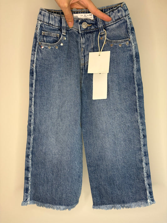 pre-loved :: 4T Raw Edge Denim (NWT)
